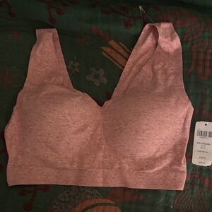 SOMA Seamless Heathered Pink Bralette